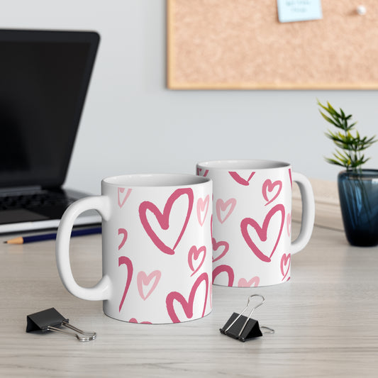 Love is everywhere ceramic Mug 11oz