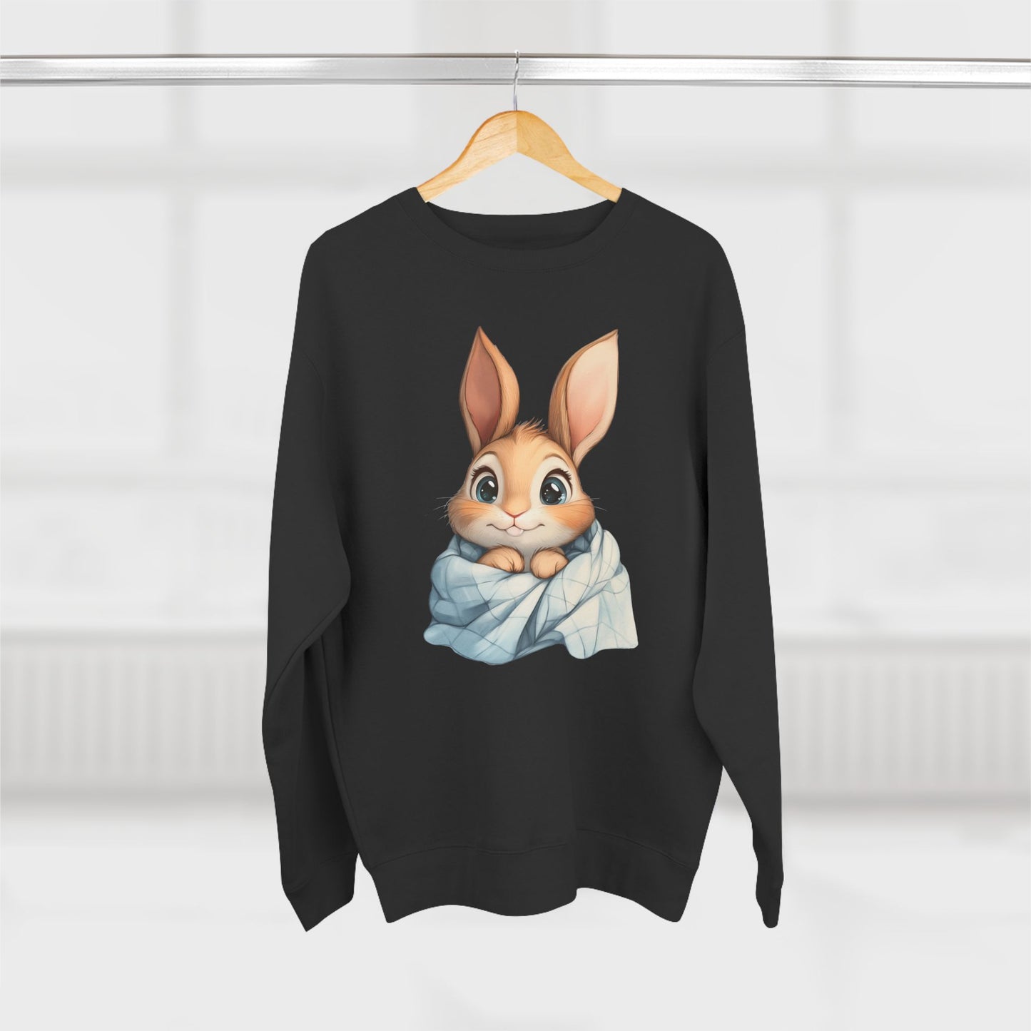 Cute Bunny Unisex Crewneck Sweatshirt