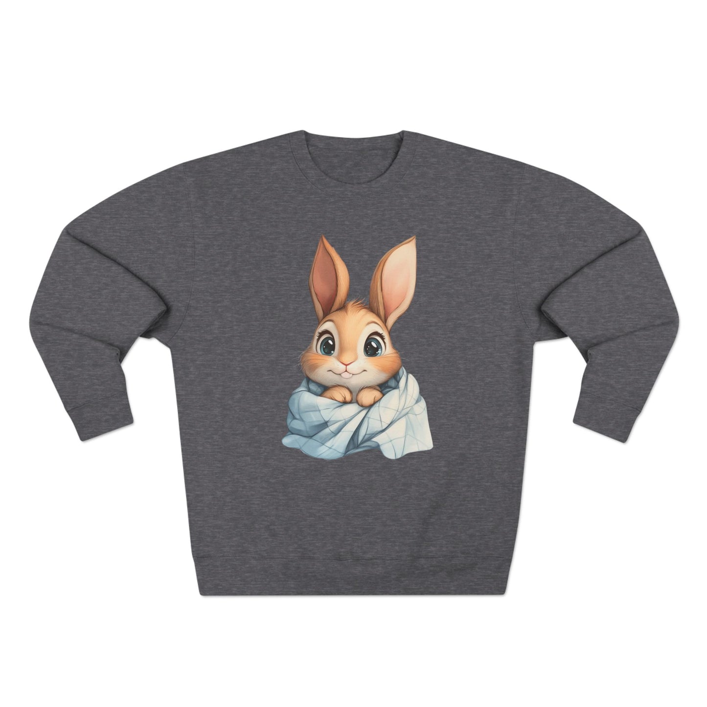 Cute Bunny Unisex Crewneck Sweatshirt