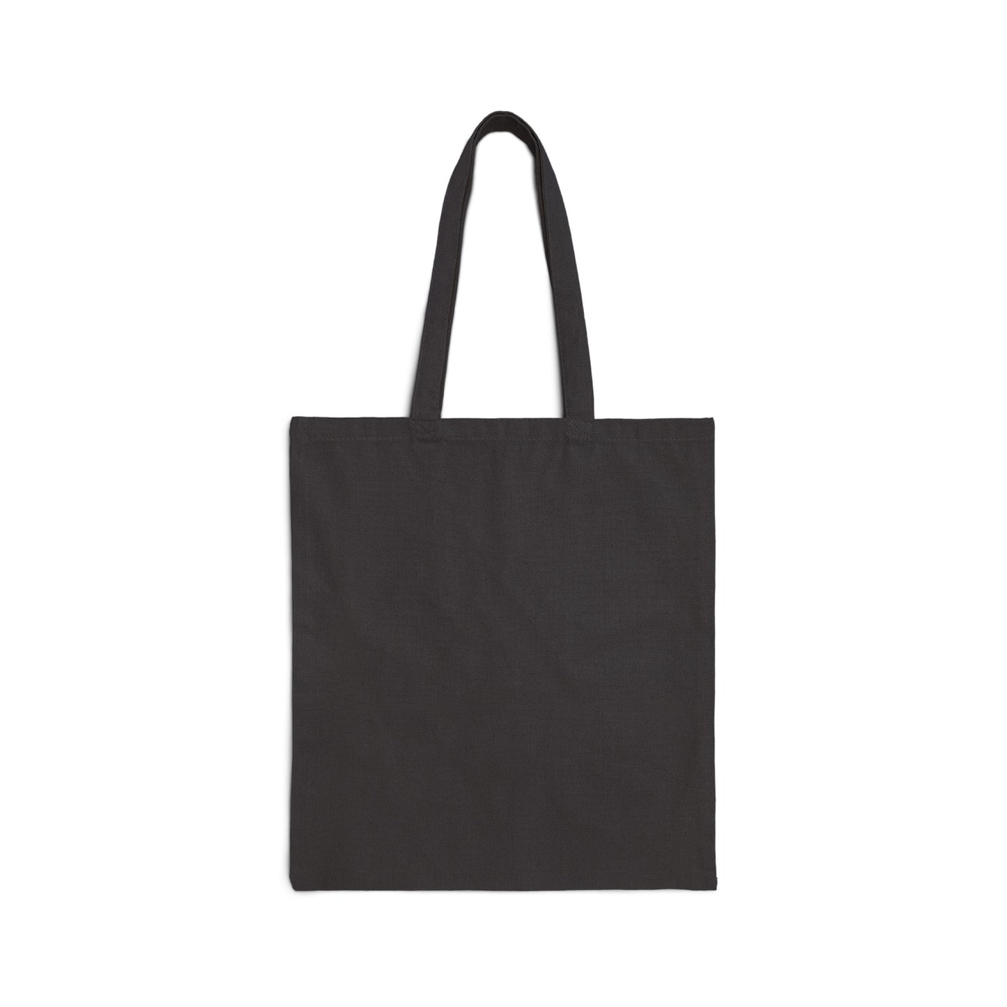 Girl with Coffee Cotton Canvas Tote Bag