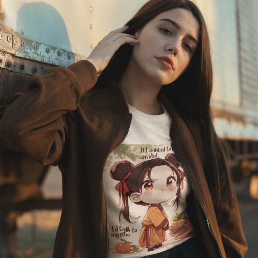 Unisex Cute Cartoon-Style Jersey Short Sleeve Tee