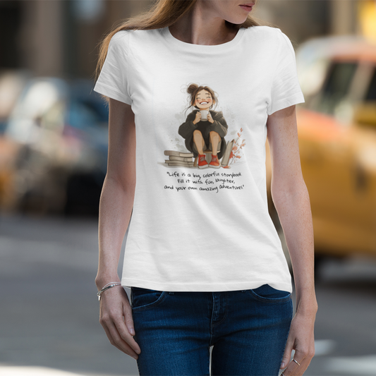 Life is a Storybook Cartoon-Style Tee